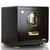 艾斐堡（AIFEIBAO）天锦D-40ZW3C指纹保险箱（金咖啡色）第5张高清大图