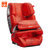 好孩子高速安全座椅 GBES吸能前置护体防护儿童安全座椅CS689(CS689-M219红底黑三角)第4张高清大图