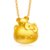 周大福Hello Kitty考拉凯蒂猫足金黄金吊坠R13859 定价第4张高清大图