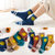 安贝雅儿童四季中筒袜5双装ABY-004M码其他 舒适透气柔软第2张高清大图
