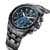 卡西欧Casio时尚运动男表 钢带防水石英手表(EFR-539BK-1A2)第3张高清大图