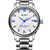 宝梭(BUREI) 手表商务男士手表 全自动机械表防水男表钢带 1001(白银钢带款 男表)第3张高清大图