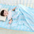 寝情霁雨竹丝毯粉色110*120 不闷热，不潮湿，透气舒爽，质感好第2张高清大图