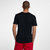 NIKE耐克短袖男装上衣2018夏季新款Jordan运动休闲透气T恤AJ1414(黑色 XXL)第3张高清大图