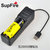 神火原装SupFire强光手电筒18650锂电池专用智能充电器3.7V单槽充 USB充电器(AC16标配单槽充)第4张高清大图