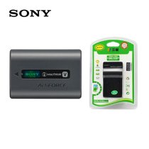 索尼（SONY）原装 NP-FV70 摄像机 锂电池+国产沣标座充充电器