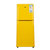 星星（XingXing）BCD-108E 108L 双门迷你小冰箱 家用冷藏冷冻电冰箱(柠檬黄)第4张高清大图