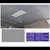 白色灰色集成吊顶铝扣板厨房卫生间天花板吊顶(灰 300*300*.6)第5张高清大图