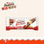 健达牛奶榛果威化巧克力2条装43g 儿童零食休闲食品第2张高清大图