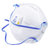 3M 口罩 8576 P95级 防毒口罩 防雾霾防PM2.5口罩 防酸性异味 头带式(单个)第4张高清大图