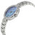 天梭/Tissot瑞士手表 弗拉明戈系列钢带石英女表T094.210.11.121.00(银壳蓝面白带 钢带)第2张高清大图