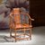 一米色彩 仿古圈椅餐椅围椅皇宫椅官帽椅太师椅实木牛角椅中式家具办公椅子(鼓凳)第2张高清大图