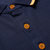 并力夏季新款男足球标志运动休闲翻领短袖POLO衫法国修身T恤(法国-深蓝 XL 180-185)第4张高清大图