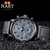 NARY 耐瑞2018新款男士时尚皮带手表 邦顿8010(灰色)第4张高清大图