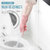 伊司达洗碗手套中号均码2双装ES1196 加长型家务洗衣服加厚橡胶手套第7张高清大图