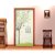 宜美贴 *设计室内门装饰贴纸 韩国田园风格门贴 窗外风景MT06第4张高清大图