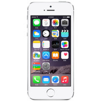 苹果(Apple) iphone5S 4 英寸（对角线）Retina 显示屏，Touch ID 指纹识别传感器 手机(银 16G(双4G版))