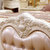 圣肯尼家具 欧式床双人床 现代法式床 美式田园公主床 皮艺雕花(象牙白 1.8床)第5张高清大图