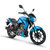 启典KIDEN摩托车 升级版KD150-H 单缸风冷150cc骑式车(亮蓝标准款)第2张高清大图