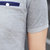 古莱登 夏季纯色翻领体恤衫男士韩版修身潮POLO衫男短袖T恤(黑色 XL)第5张高清大图