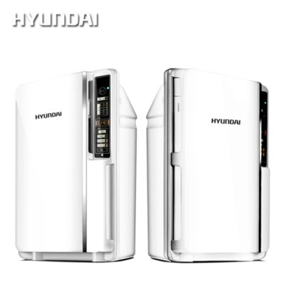 韩国现代Hyundai家用空气净化器KJ280F-HD01负离子氧吧除甲醛雾霾PM2.5(白色 新品)