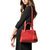 PRADA普拉达女士新款红色牛皮手提单肩包黑色 时尚百搭第6张高清大图