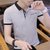 夏季短袖t恤男装韩版男士半袖打底衫圆领衣服修身体恤潮流13(100 均码)第5张高清大图