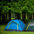 狼行者3-4人户外全自动帐篷蓝色 户外防水野营帐篷休闲帐篷第7张高清大图