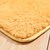 禧多屋（Hitohome)家居糖果色丝毛地垫卧室客厅茶几地毯防滑地垫(橙色 40*60cm)第3张高清大图