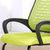 匠林家私电脑椅家用椅子办公椅子弓形电脑椅子(绿色 黑框)第4张高清大图