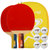 红双喜乒乓板 家庭娱乐套装/比赛训练对拍 二星乒乓拍(2006+2007)第5张高清大图