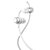 BASEUS/倍思 B16无线蓝牙耳机一拖二运动音乐耳塞入耳挂耳式耳机IPX4防水 线控操作(白色)第3张高清大图