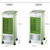 志高空调扇制冷加湿空调扇单冷气冷风扇机家用遥控水冷移动小空调(蓝色遥控)第5张高清大图