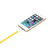 品胜（PISEN）面条苹果数据线 适用于苹果5/6 iphone6/5sc充电传输数据线(湖水蓝)第5张高清大图