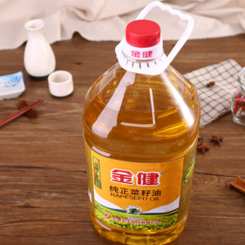 金健纯正菜籽油5l瓶