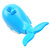 汇乐 喷水小海豚 婴儿戏水玩具 洗澡玩具第3张高清大图