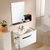 玺泽卫浴XZ2040 0.8橡木浴室柜 台盆实木柜洗脸盆镜柜组合第2张高清大图