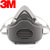 3M 3200 防护面具三件套 工业防尘面罩 防颗粒 粉尘第5张高清大图