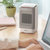 小熊（Bear）电暖器 暖风机家用迷你台式便携取暖电器小型卧室办公室桌面电暖气机 DNQ-B10A1第3张高清大图