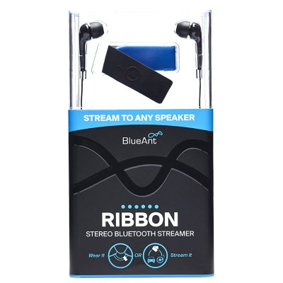 蓝蚂蚁（BlueAnt）RIBBON音悦立体蓝牙耳机（黑色）【真快乐自营 品质保证】