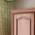 健舒宝 中式衣橱橡胶木卧室家具储物柜推拉式衣柜(海棠色 推门衣柜)第3张高清大图