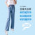 天丝牛仔裤女裤春夏季薄款2021年新款宽松直筒高腰夏天冰丝阔腿裤(浅蓝色 M)第2张高清大图
