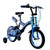 上海凤凰童车品质儿童自行车12寸14寸16寸男女单车减震童车(蓝色 16寸(适合身高105-135cm))第2张高清大图