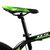 永久山地自行车Q5型 双碟刹 禧玛诺21速 铝合金刀圈(黑绿色)第4张高清大图