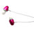 简繁（EAZY）maEar HS-106双耳立体声耳机（玫红色）第3张高清大图