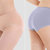 100支莫代尔女士内裤3条装(极致灰、经典黑、风信紫 L)第4张高清大图