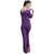 路伊梵2361+2551D健身服套装（紫色）（L）第3张高清大图