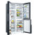 SIEMENS/西门子 KA96FS70TI 569立升 钢化玻璃 多门冰箱 变频冰箱 零度无霜保鲜多门对开门冰箱(白色 569)第4张高清大图