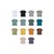 250g纯色重磅纯棉短袖t恤男潮牌2020款男装春夏(姜黄色 XL)第5张高清大图