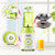 SKG 2S2070榨汁机家用迷你全自动榨汁杯电动便携式小型炸果汁机(绿色)第4张高清大图